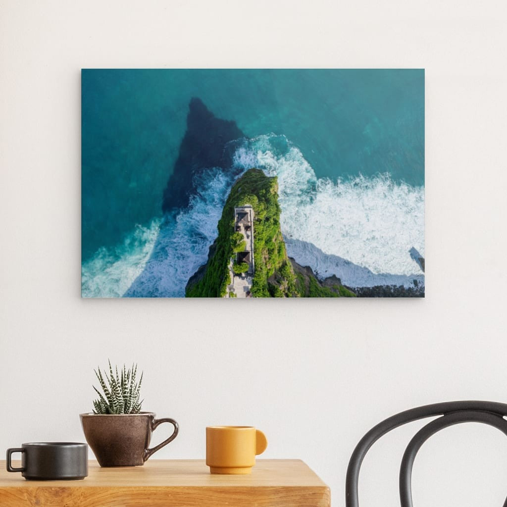 At world ands - Dibond